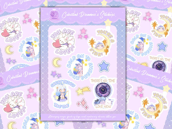 Celestial Dreamer's Stickers