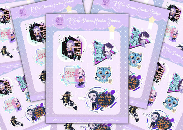 Kpop Demon Hunters Stickers
